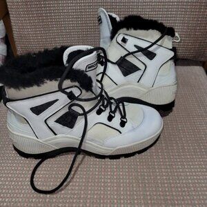 Michael Kors Leather Winter Boots